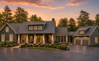 22-1109 HOUSE PLAN - Rustic Craftsman Home Plan - 4-Bed, 4-Bath, 3,333 SF