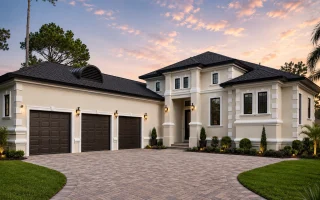 22-1645 HOUSE PLAN - Mediterranean Home Plan - 4-Bed, 3-Bath, 3,061 SF