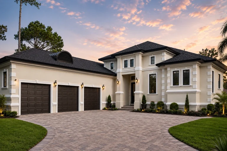 22-1645 HOUSE PLAN - Mediterranean Home Plan - 4-Bed, 3-Bath, 3,061 SF