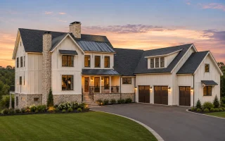 22-2120 HOUSE PLAN - Modern Farmhouse Home Plan - 4-Bed, 5.5-Bath, 5,013 SF