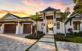 22-1998 HOUSE PLAN - Coastal Contemporary Home Plan - 4-Bed, 4-Bath, 3,765 SF