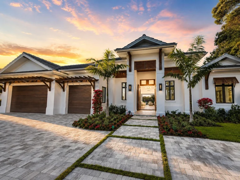 Affordable House Plans 5 22-1998 HOUSE PLAN - Coastal Contemporary Home Plan - 4-Bed, 4-Bath, 3,765SF