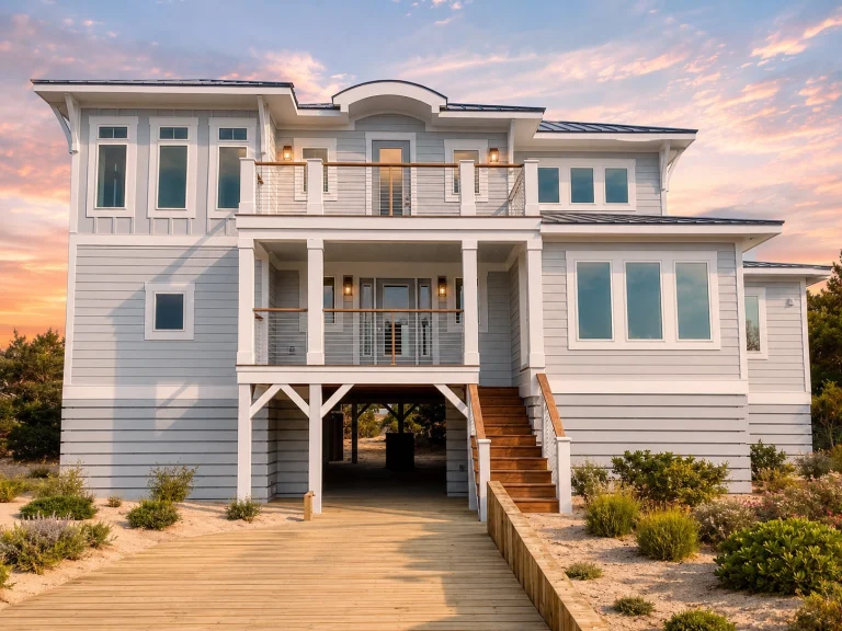 20-2016 HOUSE PLAN - Coastal Farmhouse Home Plan - 4-Bed, 4.5-Bath, 3,067 SF