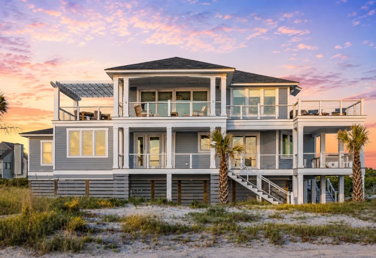 Coastal Farmhouse Plans 6 20-2010 HOUSE PLAN - Coastal Farmhouse Home Plan - 4-Bed, 5.5-Bath, 2,955 SF