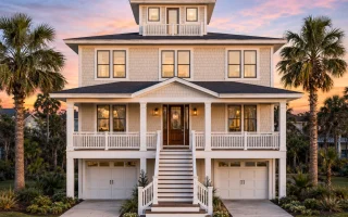 20-1830 HOUSE PLAN - Coastal Home Plan - 6-Bed, 5-Bath, 3,166 SF