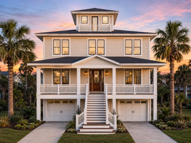 Coastal Traditional House Plans 6 20-1830 HOUSE PLAN - Coastal Home Plan - 6-Bed, 5-Bath, 3,166 SF