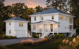 20-2125 HOUSE PLAN - Coastal Home Plan - 3-Bed, 4-Bath, 2,196 SF
