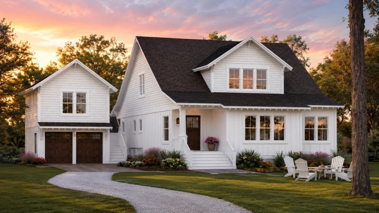 20-1376 HOUSE PLAN - Coastal Farmhouse Home Plan - 4-Bed, 3.5-Bath, 3,085 SF