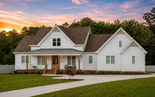 22-1061 HOUSE PLAN - Modern Farmhouse Home Plan - 3-Bed, 2-Bath, 2,951 SF
