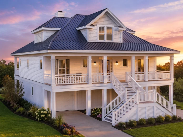 20-1680 HOUSE PLAN - Coastal Home Plan - 3-Bed, 3.5-Bath, 2,448 SF