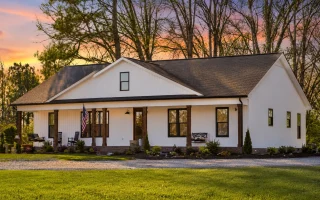 23-1034 HOUSE PLAN - Cottage Farmhouse Home Plan - 3-Bed, 2.5-Bath, 1,707 SF