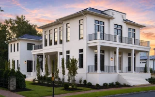 24-1349 HOUSE PLAN - Modern Mediterranean Home Plan - 3-Bed, 4-Bath, 4,170 SF