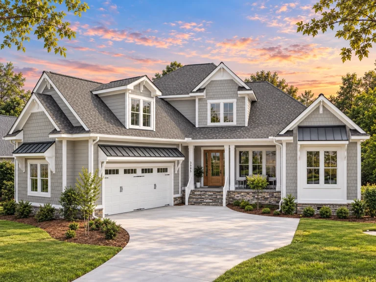 24-1405 HOUSE PLAN - Modern Farmhouse Home Plan - 4-Bed, 3.5-Bath, 3,192 SF