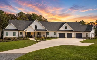 24-1097 HOUSE PLAN - Modern Farmhouse Home Plan - 4-Bed, 5-Bath, 4,345 SF