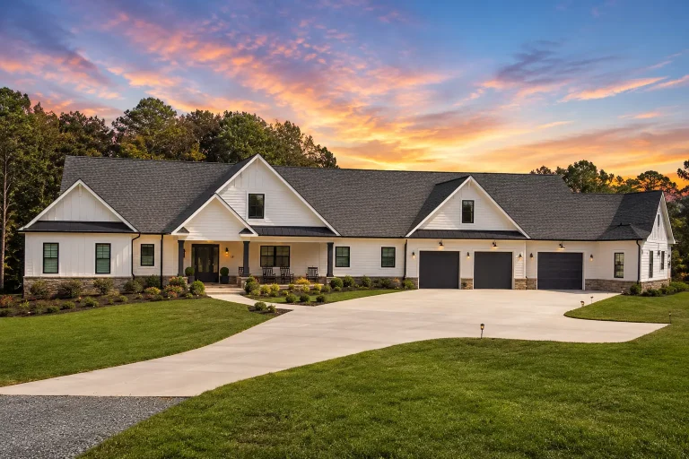 24-1097 HOUSE PLAN - Modern Farmhouse Home Plan - 4-Bed, 5-Bath, 4,345 SF