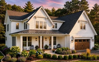 24-1960 HOUSE PLAN - Modern Farmhouse Home Plan - 4-Bed, 4.5-Bath, 4,030 SF