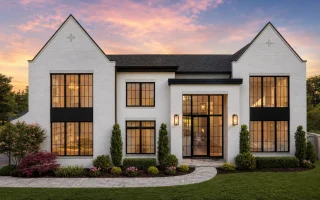 24-1826 HOUSE PLAN - Modern European Home Plan - 4-Bed, 5-Bath, 7,804 SF