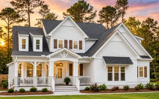 21-2673 HOUSE PLAN - Craftsman Home Plan - 3-Bed, 2.5-Bath, 2,592 SF