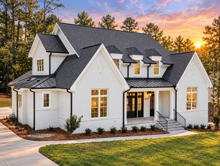 22-1293 HOUSE PLAN - Modern Farmhouse Home Plan - 4-Bed, 4.5-Bath, 3,783 SF