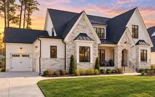 22-1129 HOUSE PLAN - French Country Home Plan - 6-Bed, 5-Bath, 4,620 SF
