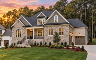 22-1395 HOUSE PLAN - Craftsman Home Plan - 4-Bed, 5-Bath, 4,490 SF
