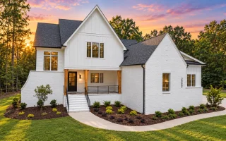 22-1197 HOUSE PLAN - Modern Farmhouse Home Plan - 3-Bed, 3.5-Bath, 3,083 SF