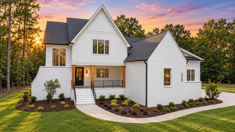 House Plans on Sale 3 22-1027 HOUSE PLAN - Modern Farmhouse Home Plan - 3-Bed, 3.5-Bath, 3,083 SF