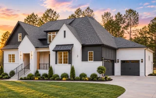 22-1019 HOUSE PLAN - Modern Farmhouse Home Plan - 4-Bed, 4-Bath, 3,428 SF