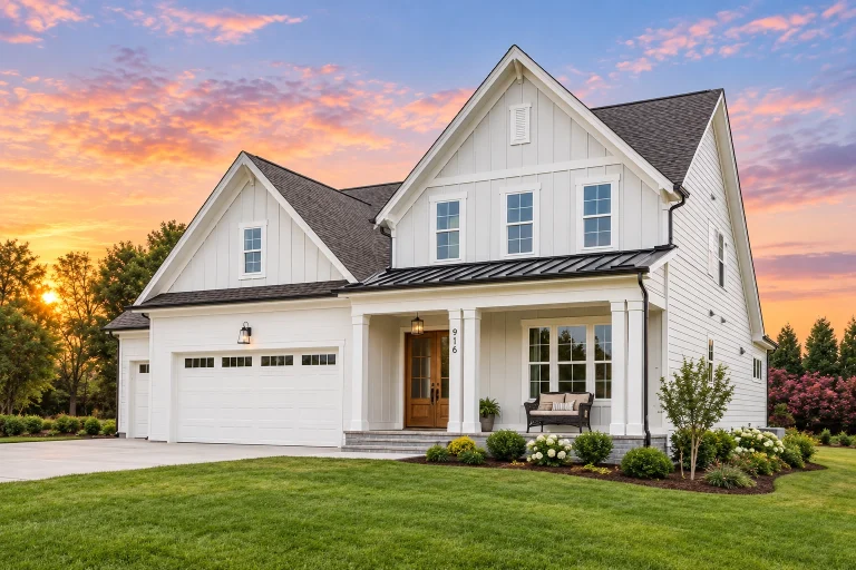 23-1004A HOUSE PLAN - Modern Farmhouse Home Plan - 4-Bed, 4.5-Bath, 3,088 SF