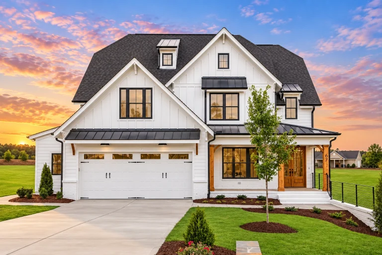 23-1180 HOUSE PLAN - Modern Farmhouse Home Plan - 4-Bed, 4-Bath, 2,758 SF