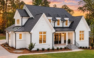 23-1869 HOUSE PLAN - Modern Farmhouse Home Plan - 4-Bed, 4.5-Bath, 3,783 SF