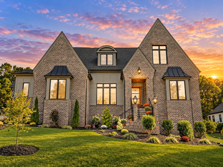 Country House Plans 2 23-1243 HOUSE PLAN - Contemporary Tudor Home Plan - 4-Bed, 6.5-Bath, 7,129 SF