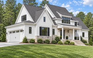 23-1769 HOUSE PLAN - Modern Farmhouse Home Plan - 4-Bed, 3.5-Bath, 3,201 SF