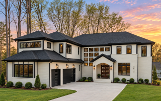 23-1897 HOUSE PLAN - Modern Contemporary Home Plan - 5-Bed, 5-Bath, 4,557 SF