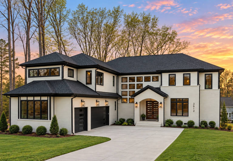 23-1897 HOUSE PLAN - Modern Contemporary Home Plan - 5-Bed, 6-Bath, 4,557 SF