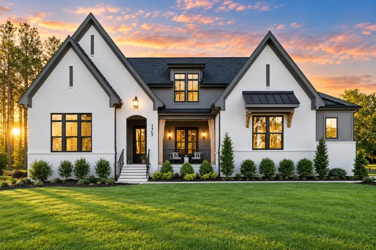 1 Bedroom House Plans 2 24-1126 HOUSE PLAN - Modern Tudor Home Plan - 4-Bed, 4.5-Bath, 4,145 SF