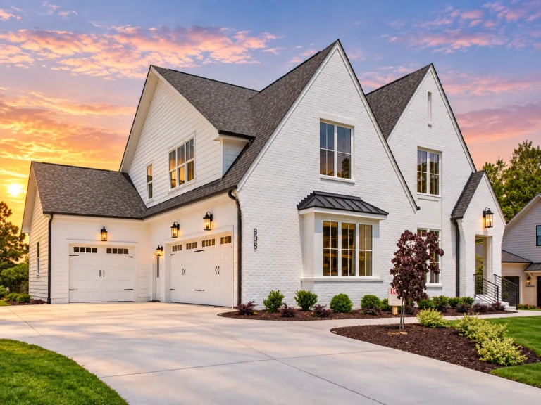 Colonial House Plans 11 24-1876 HOUSE PLAN - Modern Tudor Home Plan - 5-Bed, 4.5-Bath, 3,290 SF