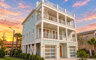 24-1943 HOUSE PLAN - Coastal Home Plan - 4-Bed, 4-Bath, 2,573 SF