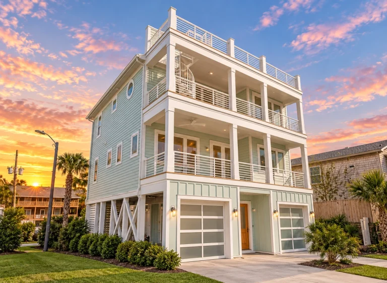 Colonial House Plans 9 24-1943 HOUSE PLAN - Coastal Home Plan - 4-Bed, 4-Bath, 2,573 SF