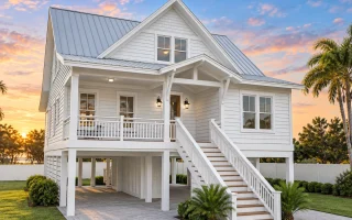 23-1021 HOUSE PLAN - Coastal Home Plan - 3-Bed, 2.5-Bath, 2,385 SF