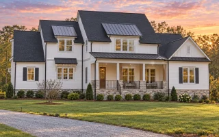 23-1138 HOUSE PLAN - Modern Farmhouse Home Plan - 5-Bed, 5-Bath, 4,139 SF