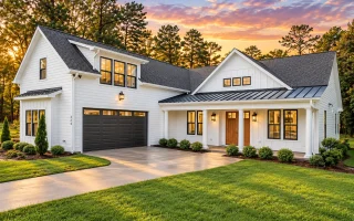 23-1665 HOUSE PLAN - Modern Farmhouse Home Plan - 2-Bed, 3-Bath, 2,698 SF