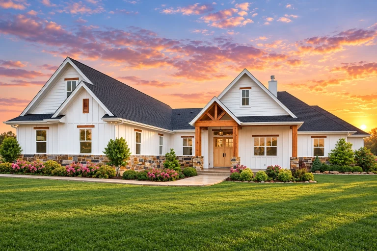 23-1770 HOUSE PLAN - Modern Farmhouse Home Plan - 5-Bed, 3.5-Bath, 3,311 SF