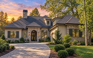 16-1766 HOUSE PLAN - French Country Home Plan - 3-Bed, 4-Bath, 2,753 SF