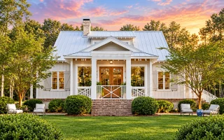 17-1649 HOUSE PLAN - Cottage Home Plan - 4-Bed, 3.5-Bath, 2,594 SF