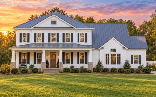 20-2145 HOUSE PLAN - Modern Farmhouse Home Plan - 5-Bed, 4.5-Bath, 3,795 SF