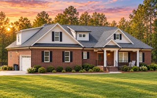 20-1456 HOUSE PLAN - Traditional Ranch Home Plan - 3-Bed, 3.5-Bath, 3,044 SF