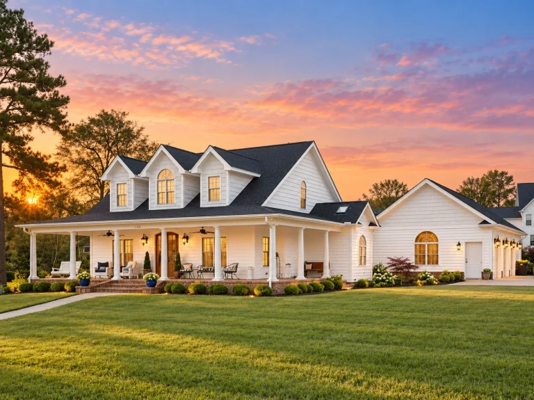 House Plans with Side-Load Garage 4 20-1203 HOUSE PLAN - Southern Traditional Home Plan - 4-Bed, 3-Bath, 3,164 SF
