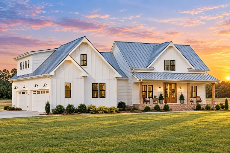 20-1615 HOUSE PLAN - Modern Farmhouse Home Plan - 4-Bed, 3-Bath, 2,690 SF