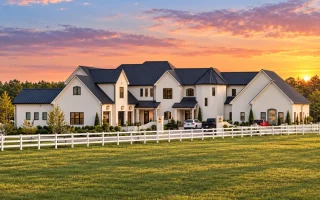 20-2059 HOUSE PLAN - Modern Farmhouse Home Plan - 5-Bed, 6.5-Bath, 6,008 SF